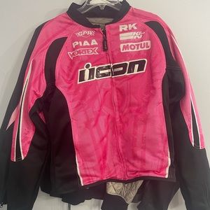 Icon motorcycle jacket size M ( Women’s)